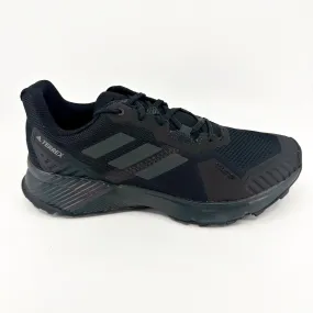 Adidas Terrex Soulstride Triple Black Mens Hiking Trail Running Shoes FY9215