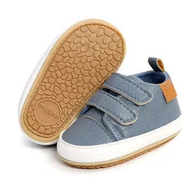 Bailey Baby/Toddler Velcro Sneakers - BLUE