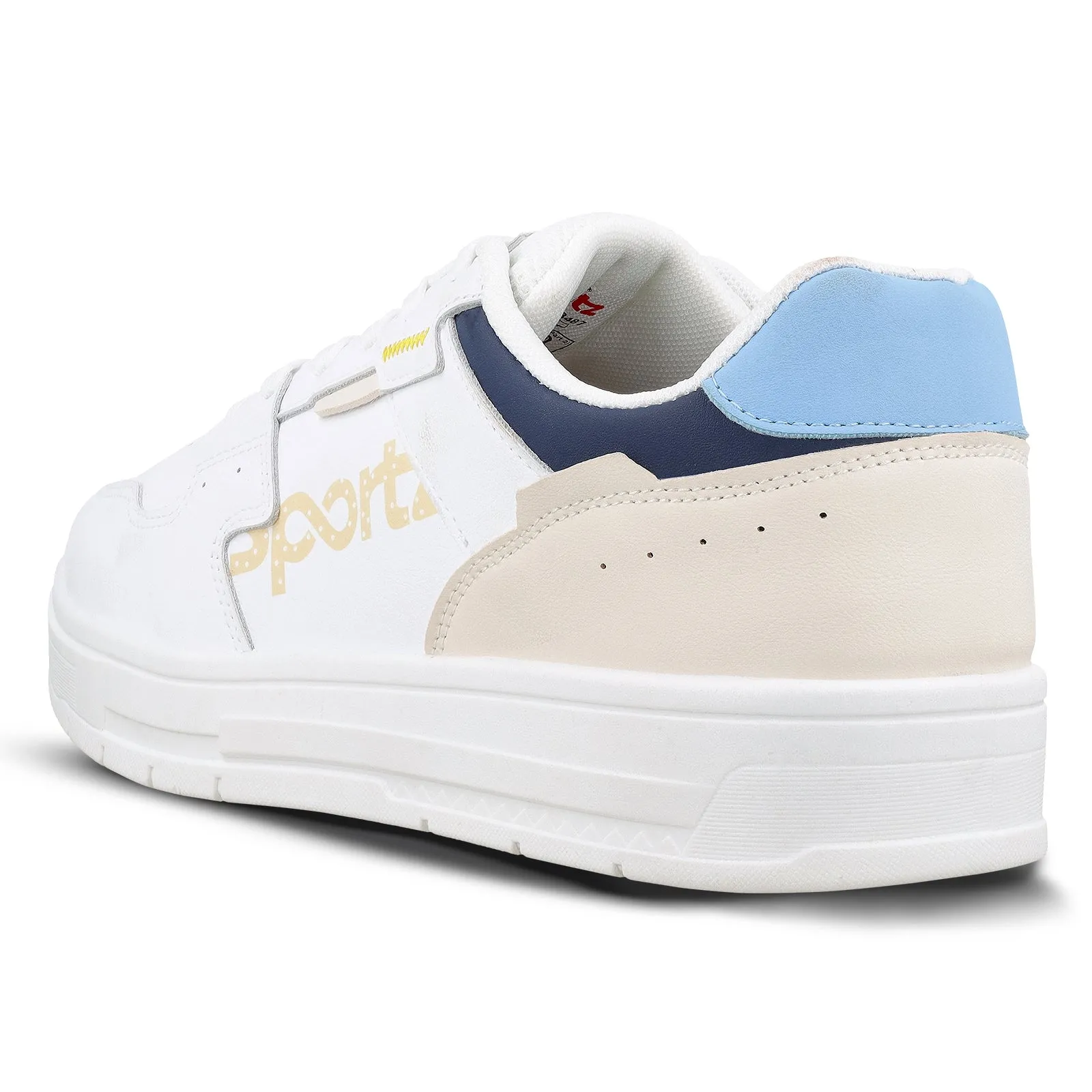 Men's Sports Sneakers - WY3487 White Blue