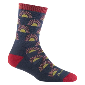 Ray Day Micro Crew Lightweight Hiking Sock w/ Cushion (Women's) - D5009W