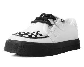 White TUKskin™ 2-Ring VLK Creeper Toddler Sneaker