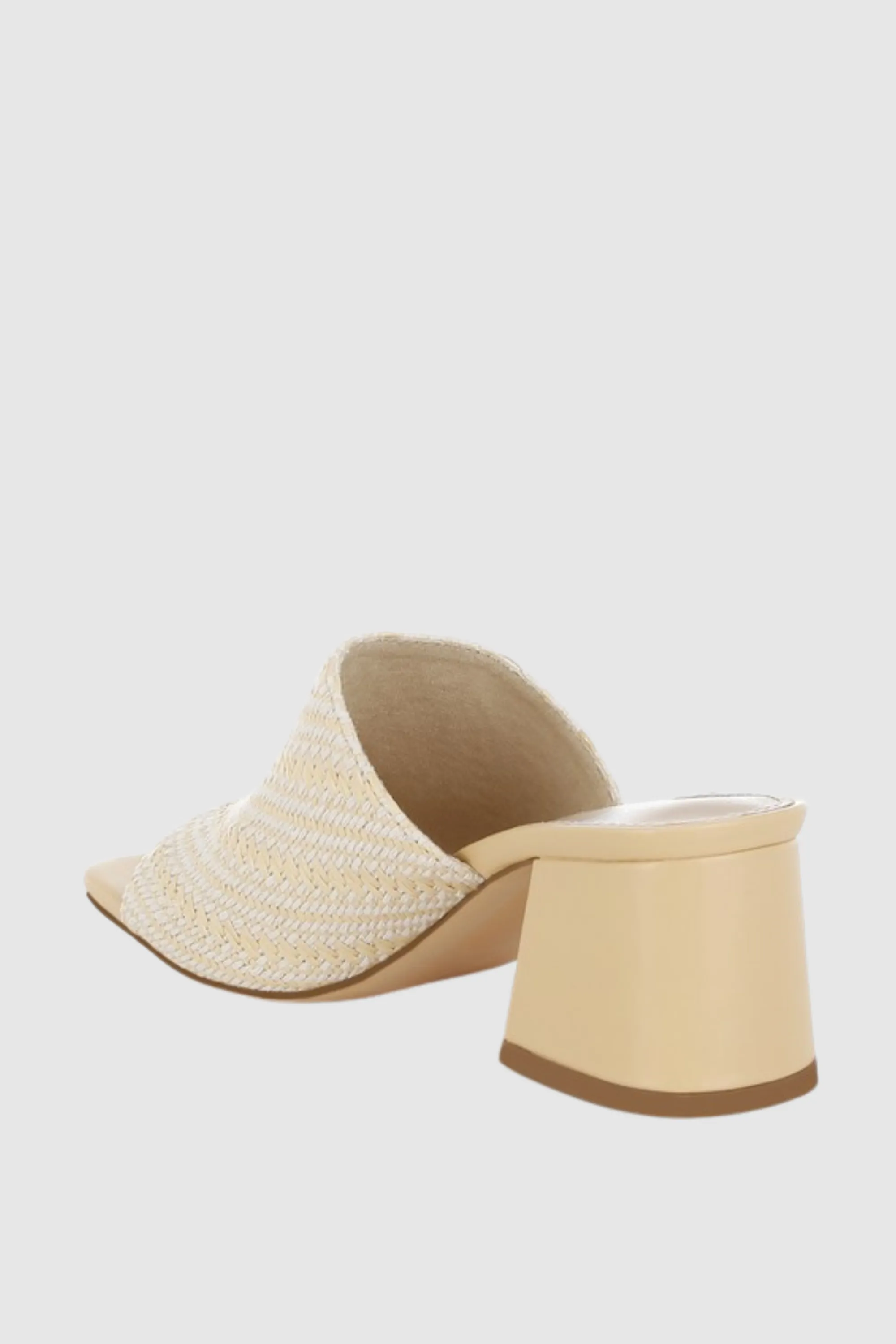 Woven Raffia Slip Ons